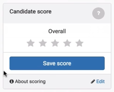 image shows how the candidate scoring system works